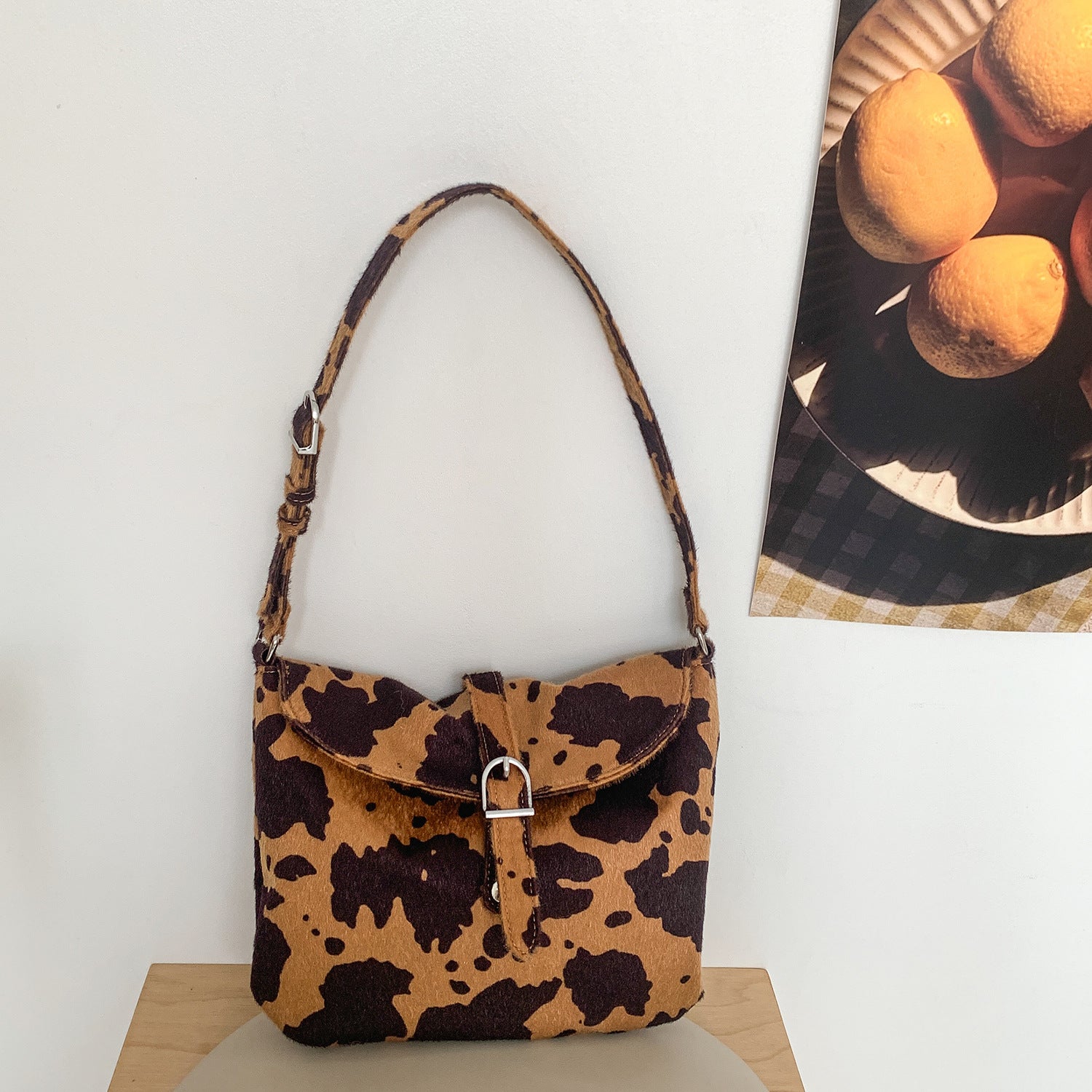 Wholesale Cow western shoulder commuter bag